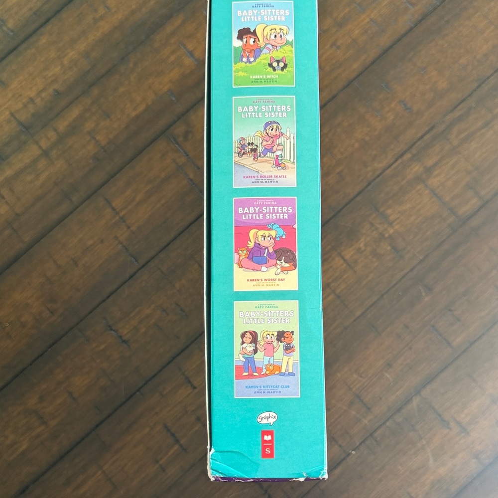 Scholastic Baby-Sitters Little Sister Box Set - Pink, Red, Green, Blue - Picture 3 of 8